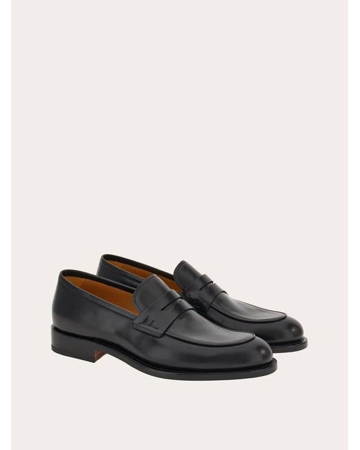 Ferragamo White Penny Loafer for men