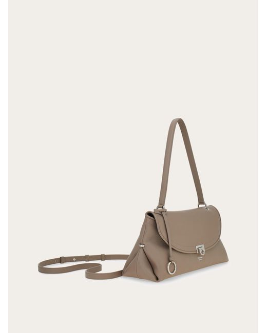 Ferragamo Natural Sofia 2026 Shoulder Bag (M)