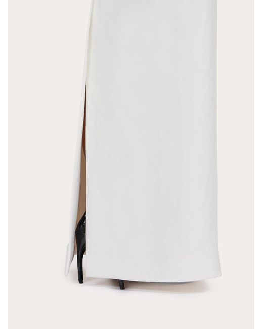 Femmes Jupe Longue Blanc Ferragamo en coloris White