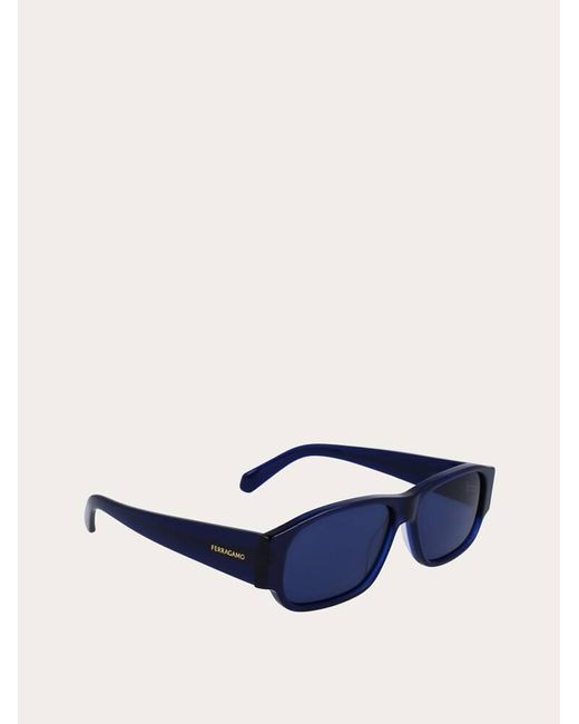 Ferragamo Blue Gafas De Sol for men