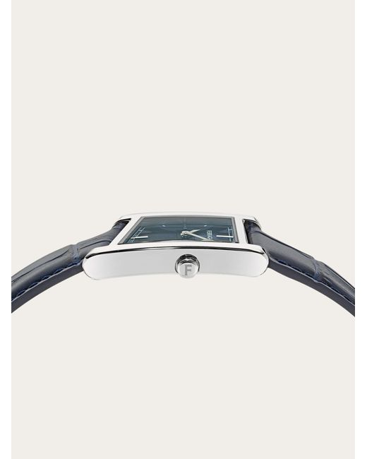 Ferragamo Blue Asymetrique Watch for men