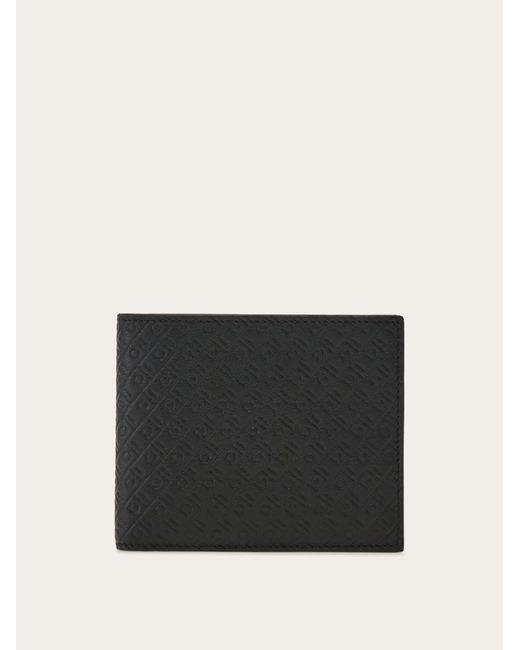 Ferragamo Black Monogram Wallet for men