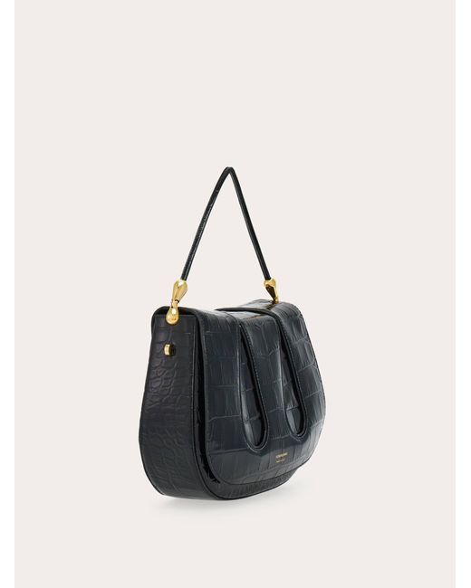 Ferragamo Black Damen Handtasche (M)