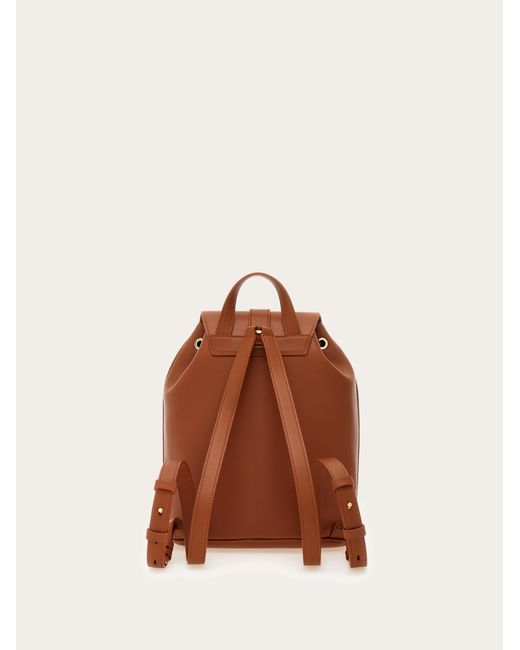 Ferragamo Brown Backpack (M)
