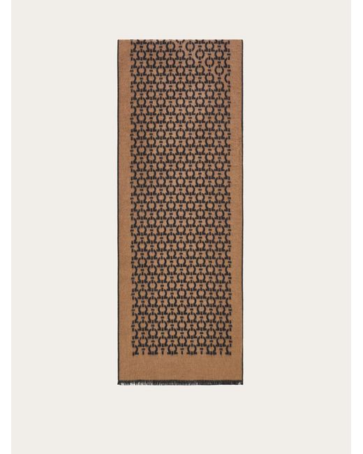 Uomo Sciarpa di Ferragamo in Brown da Uomo