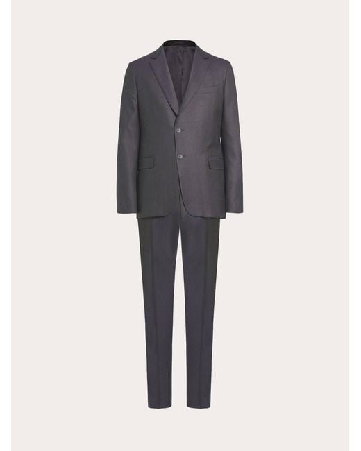 Ferragamo Blue Abito Monopetto for men