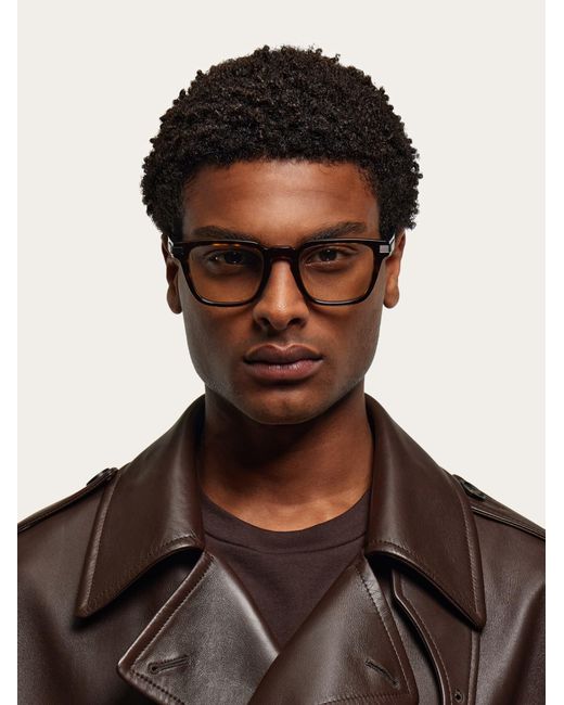 Ferragamo Natural Optical Glasses for men