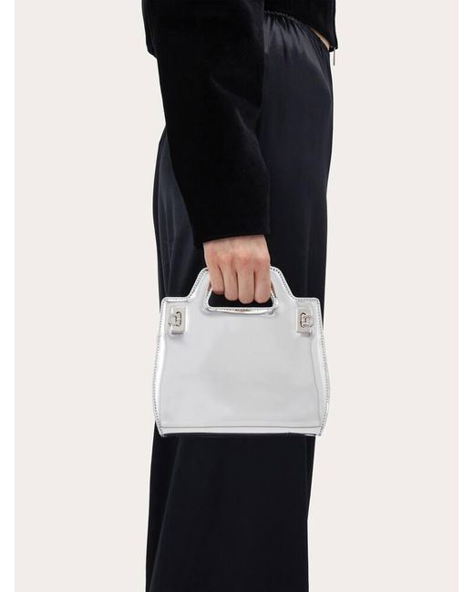Ferragamo White Damen Wanda Mini Bag