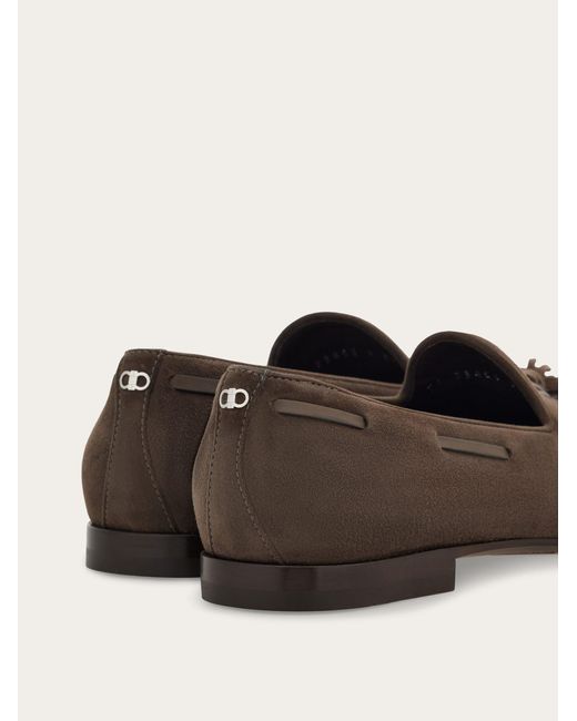 Ferragamo Natural Tassel Loafer for men