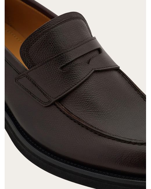 Ferragamo White Penny Loafer for men