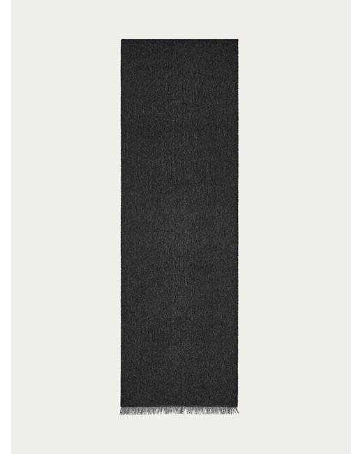Ferragamo Black Cashmere Scarf for men