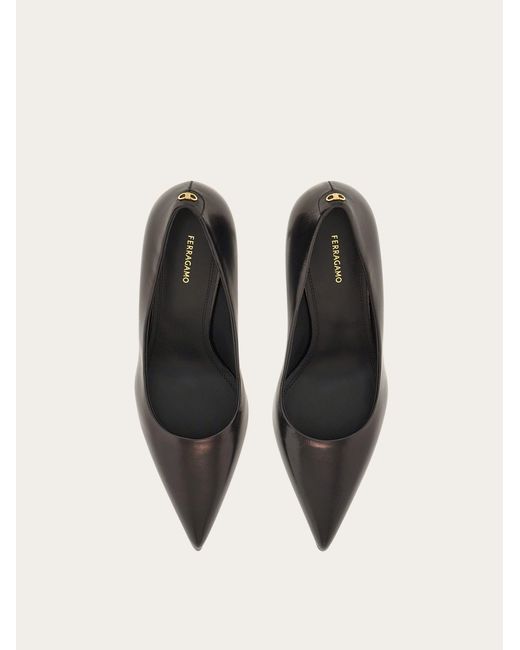 Ferragamo Black Pump Shoe