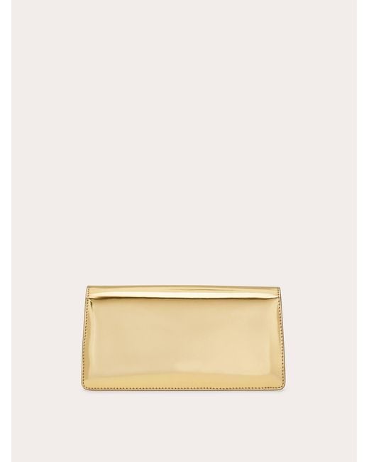 Ferragamo Natural Mini Bag Double Gancini Chain