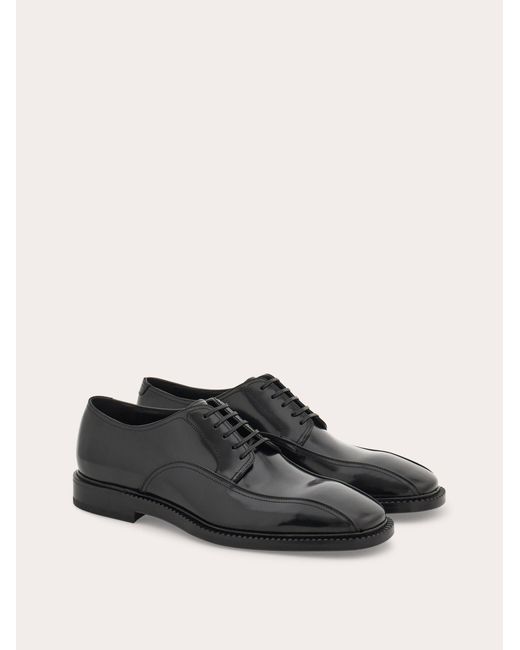 Ferragamo White Derby Shoe .5 for men