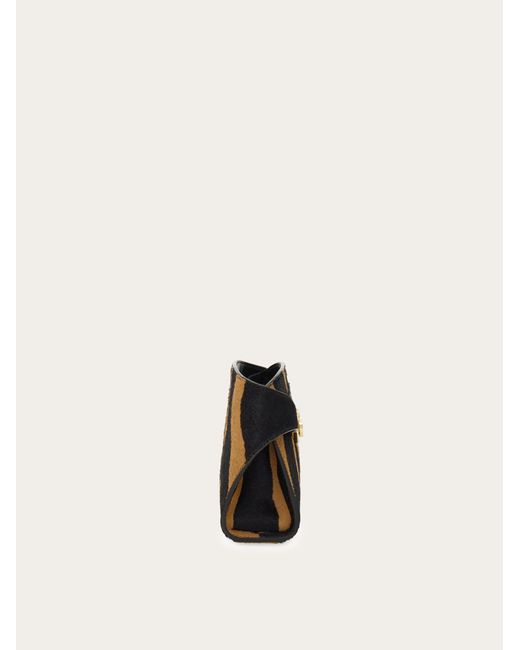 Ferragamo Black Hug Mini Crossbody Bag
