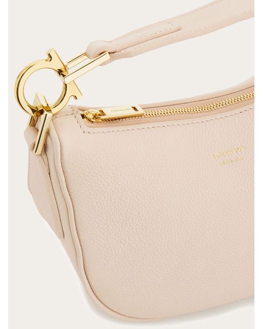 Ferragamo Natural Damen Mini Hobobag North South
