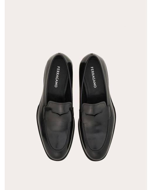 Ferragamo White Penny Loafer for men