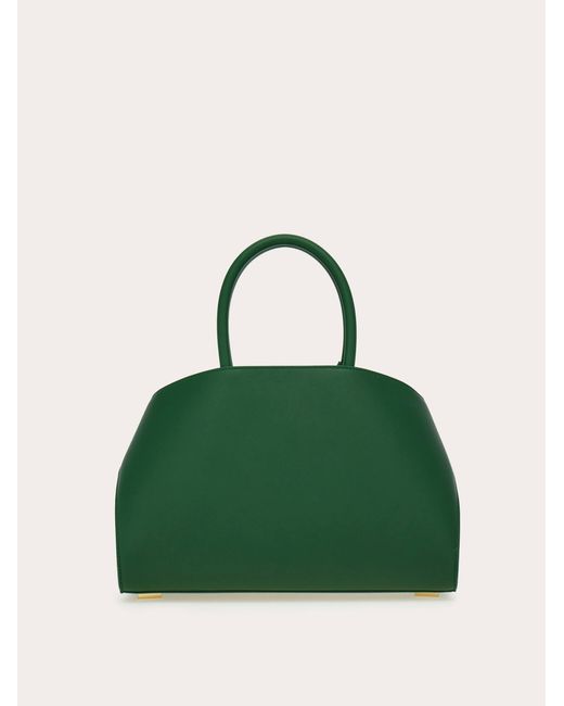 Ferragamo Green Hug Handbag (M)