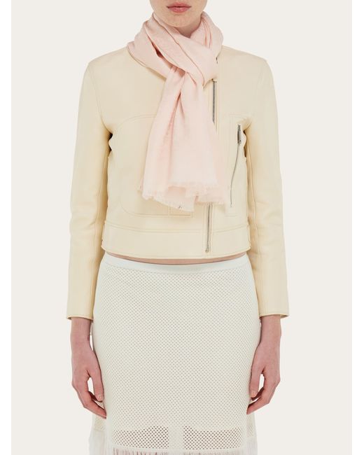 Ferragamo Natural Gancini Stole