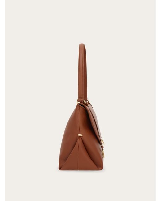 Ferragamo Brown Sofia 2026 Shoulder Bag (L)