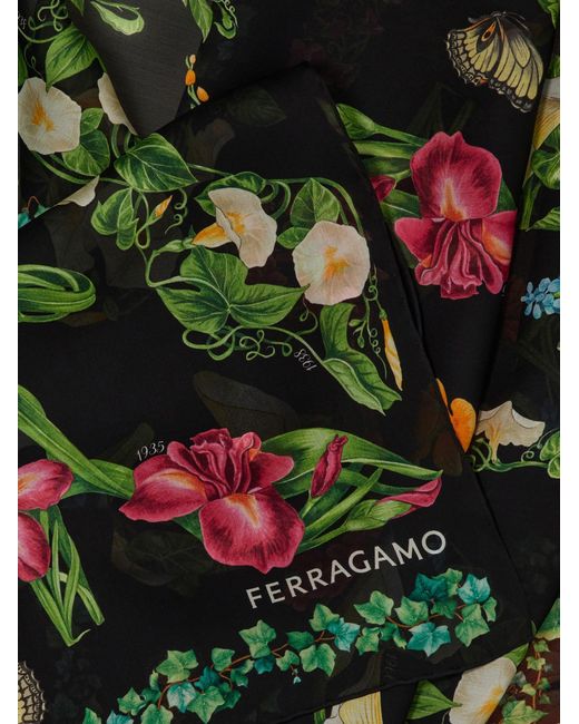 Donna Sciarpa di Ferragamo in Green
