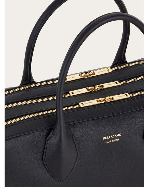 Ferragamo Black Handbag (M)