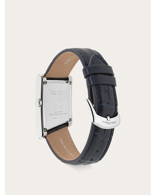 Ferragamo Blue Asymetrique Watch for men