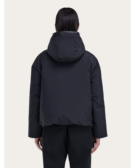Ferragamo Blue Padded Blouson