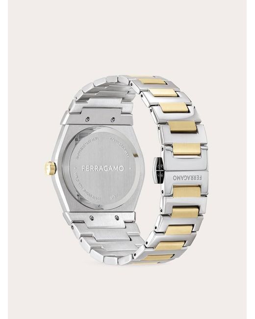Ferragamo White Reloj Vega for men