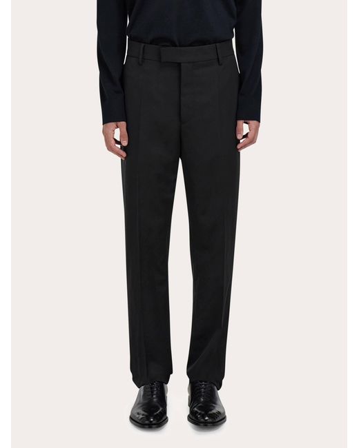 Ferragamo Black Tailored Trouser for men