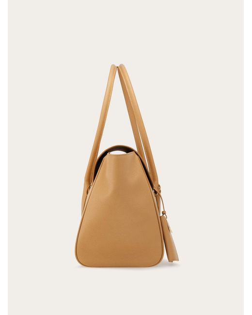 Ferragamo Natural East-west Tote Bag (l)