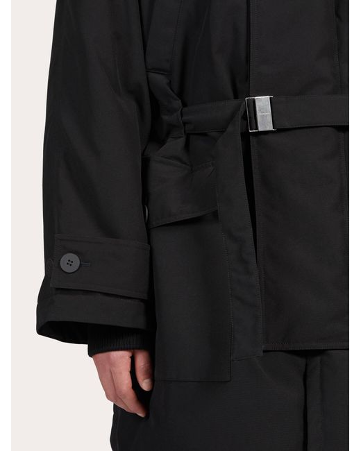Ferragamo Black Padded Jacket for men