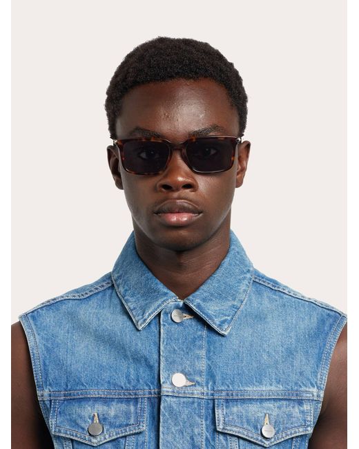 Ferragamo Blue Gafas De Sol for men