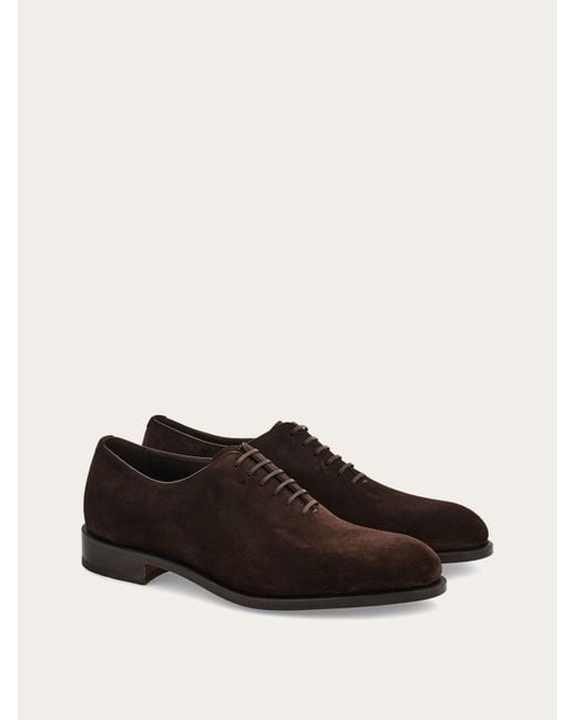 Ferragamo White Oxford Tramezza for men