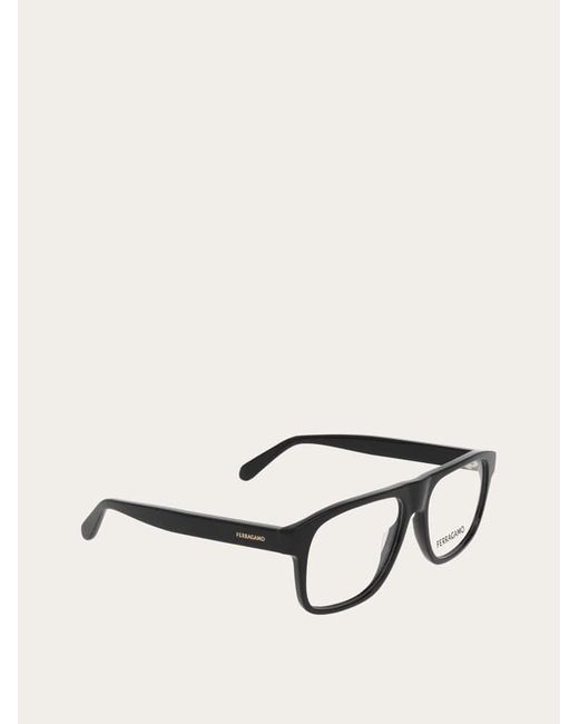 Ferragamo Black Optical Glasses for men