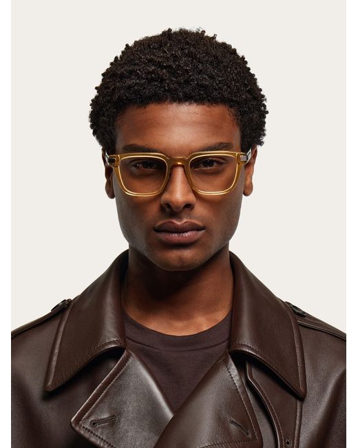 Ferragamo Natural Optical Glasses for men