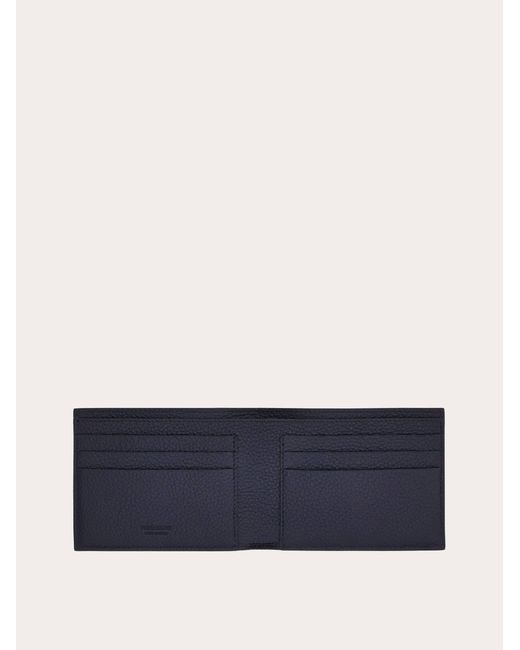 Ferragamo Blue Monogram Wallet for men