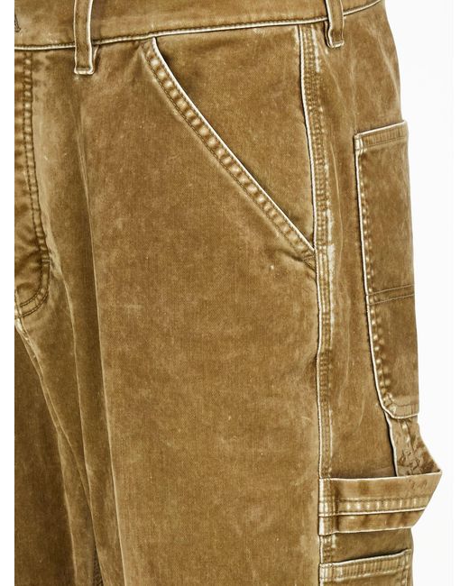 Ferragamo Natural Cargo Trouser for men