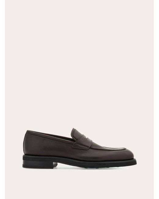 Ferragamo White Penny Loafer for men
