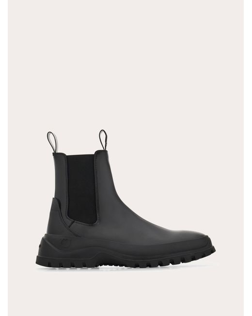 Ferragamo Herren Chelsea-Boot Größe in Black für Herren