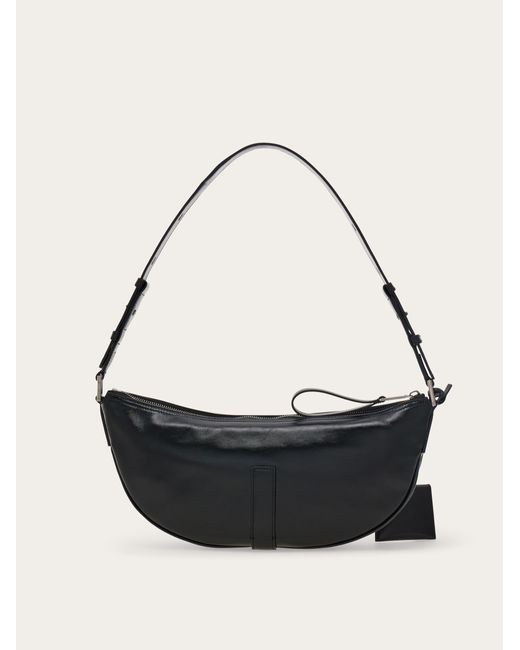 Ferragamo Black Multipocket Hobo Bag