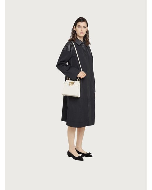 Ferragamo Natural Iconic Top Handle (s)