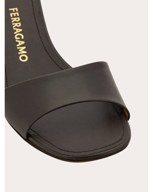 Ferragamo Natural Low Heeled Slide