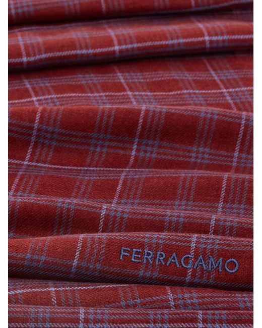 Uomo Sciarpa di Ferragamo in Purple da Uomo