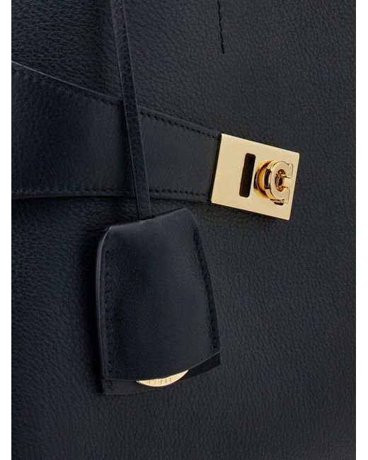 Ferragamo Black Hug Handbag (L)