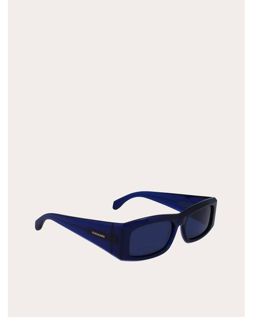 Ferragamo Blue Gafas De Sol for men