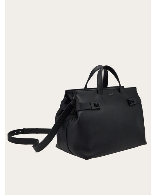 Ferragamo Black Tote Bag for men
