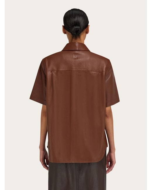Donna Camicia di Ferragamo in Brown