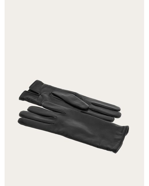 Ferragamo Herren Gefütterte Handschuhe in Black für Herren