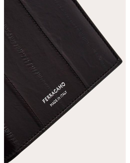 Eel skin wallet Ferragamo pour homme en coloris White